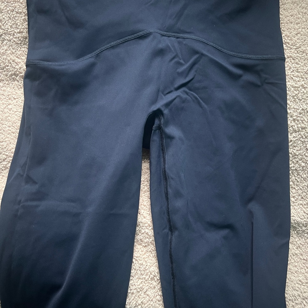 SPANX Deep Blue Work Out Leggings